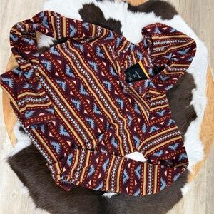 Departwest Men’s Fleece Aztec Hoodie From Buckle